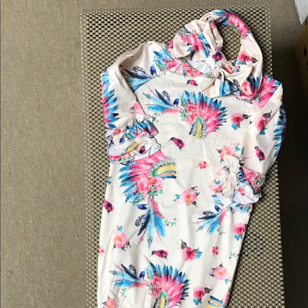 Newborn Gown  Indian